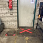 Voorbeeld nooduitgang